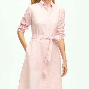 NWT Brooks Brothers Belted Shirtdress